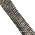 High temperature resistance carbon braid cable sleeve